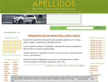 Tablet Screenshot of apellidos.com.es